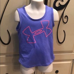 Under armour size 6 girls tank